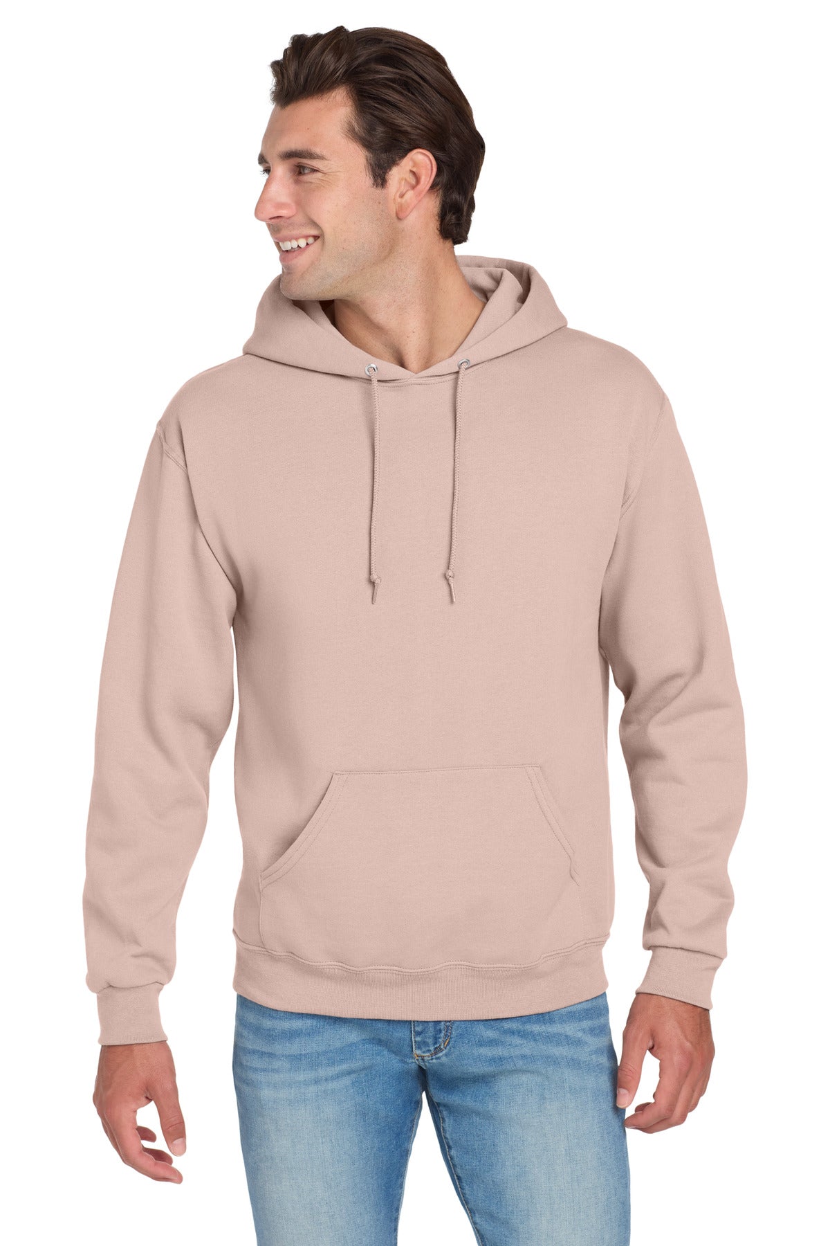 Jerzees® - NuBlend® Pullover Hooded Sweatshirt.  996M - Blush Pink