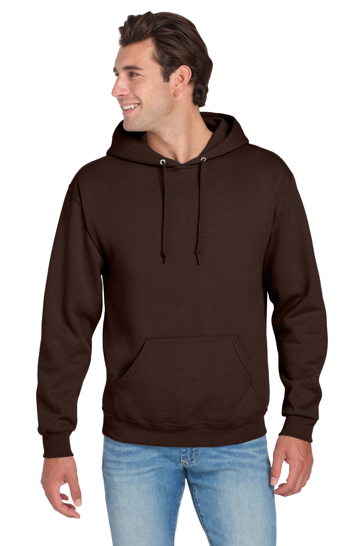 Jerzees® - NuBlend® Pullover Hooded Sweatshirt.  996M - Chocolate