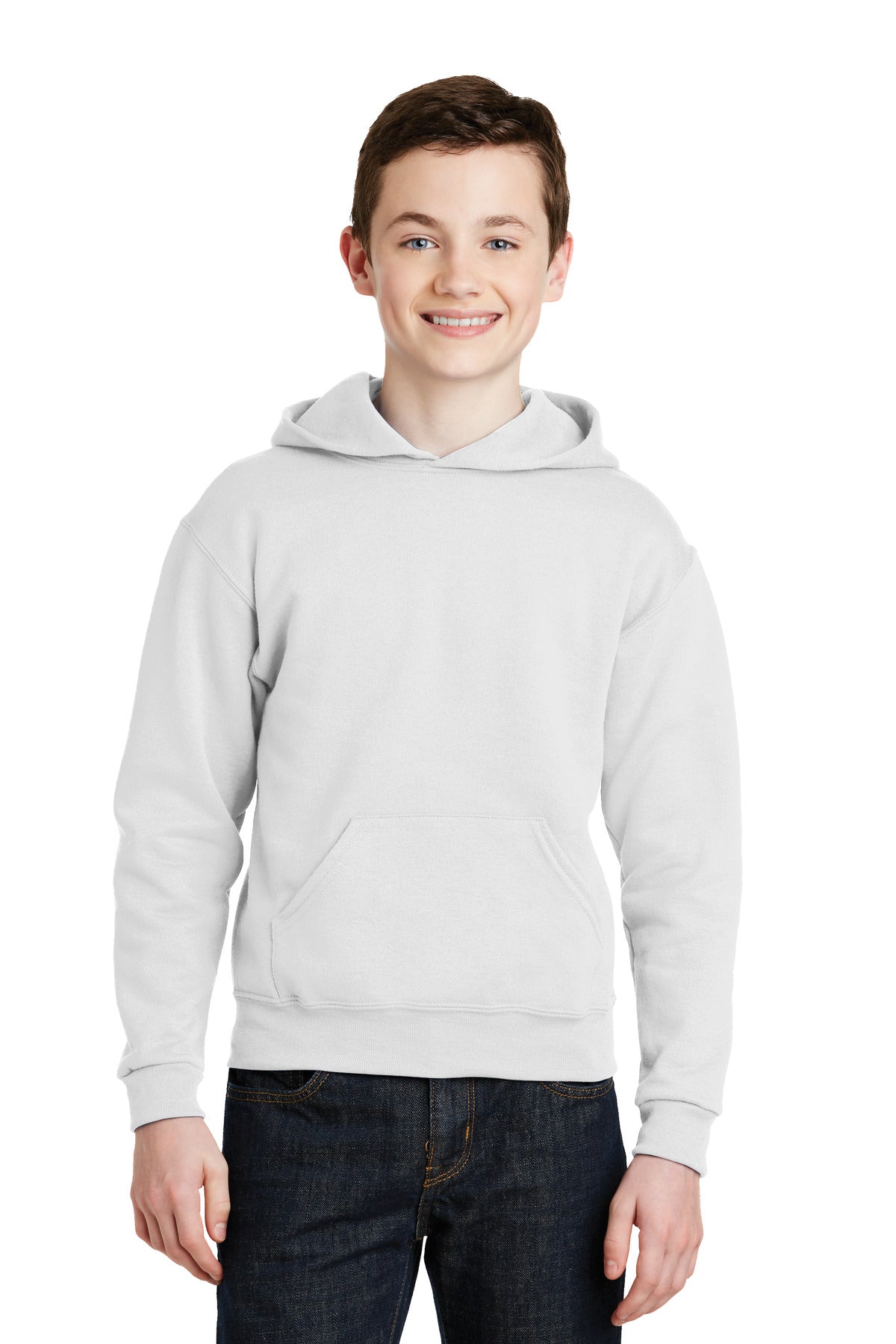 Jerzees® - Youth NuBlend® Pullover Hooded Sweatshirt.  996Y