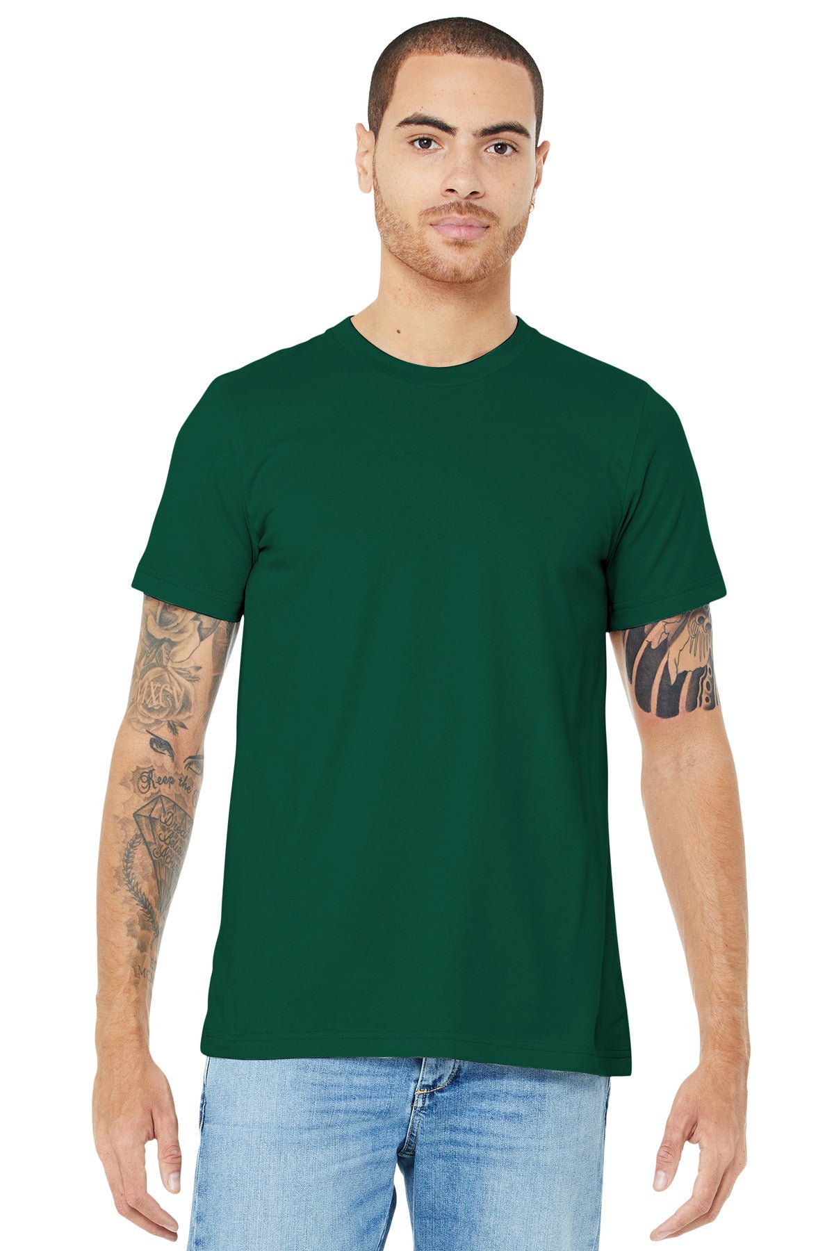 BELLA+CANVAS  ®  Unisex Jersey Short Sleeve Tee. BC3001 - Forest