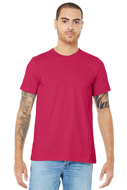 BELLA+CANVAS  ®  Unisex Jersey Short Sleeve Tee. BC3001 - Fuchsia