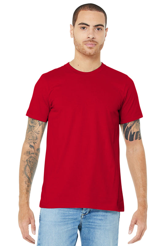 BELLA+CANVAS  ®  Unisex Jersey Short Sleeve Tee. BC3001 - Red