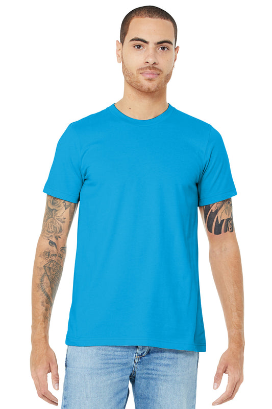 BELLA+CANVAS  ®  Unisex Jersey Short Sleeve Tee. BC3001 - Turquoise