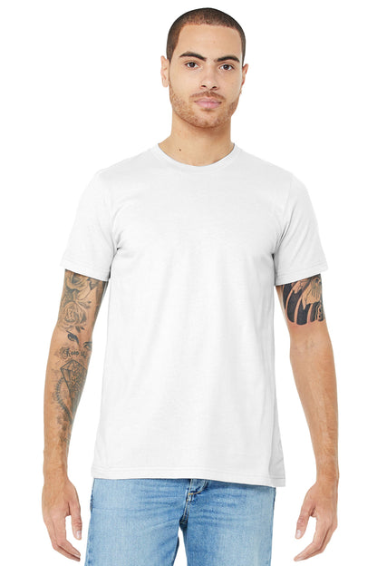 BELLA+CANVAS  ®  Unisex Jersey Short Sleeve Tee. BC3001 - White