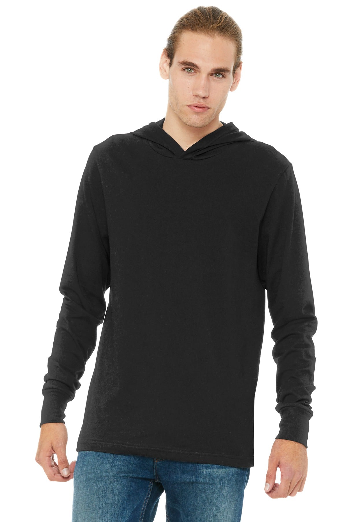 BELLA+CANVAS ® Unisex Jersey Long Sleeve Hoodie. BC3512