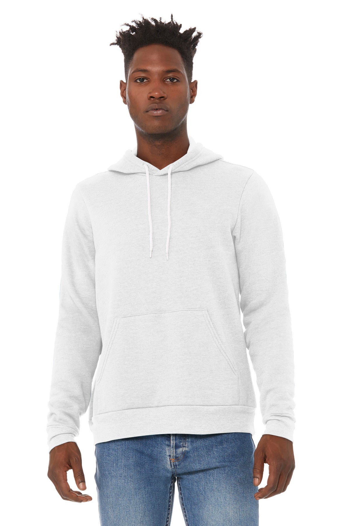 BELLA+CANVAS ® Unisex Sponge Fleece Pullover Hoodie. BC3719 - Ash