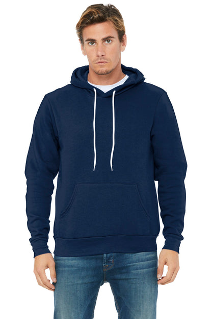 BELLA+CANVAS ® Unisex Sponge Fleece Pullover Hoodie. BC3719 - Navy