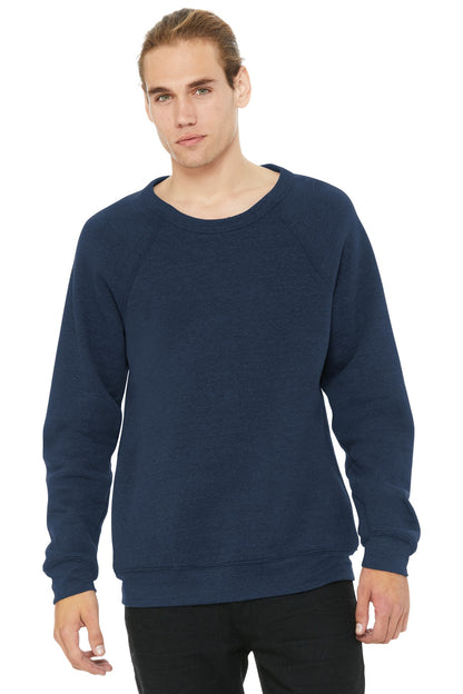 BELLA+CANVAS ® Unisex Sponge Fleece Raglan Sweatshirt. BC3901