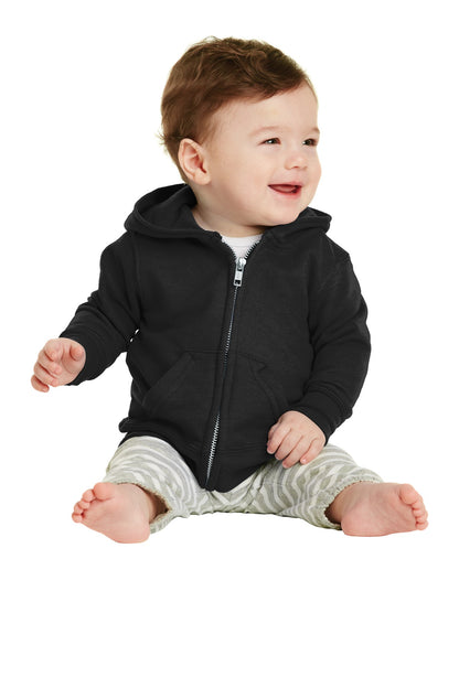 Port & Company ®  Infant Core Fleece Full-Zip Hooded Sweatshirt. CAR78IZH