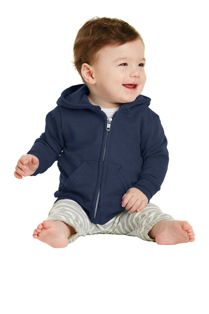 Port & Company ®  Infant Core Fleece Full-Zip Hooded Sweatshirt. CAR78IZH