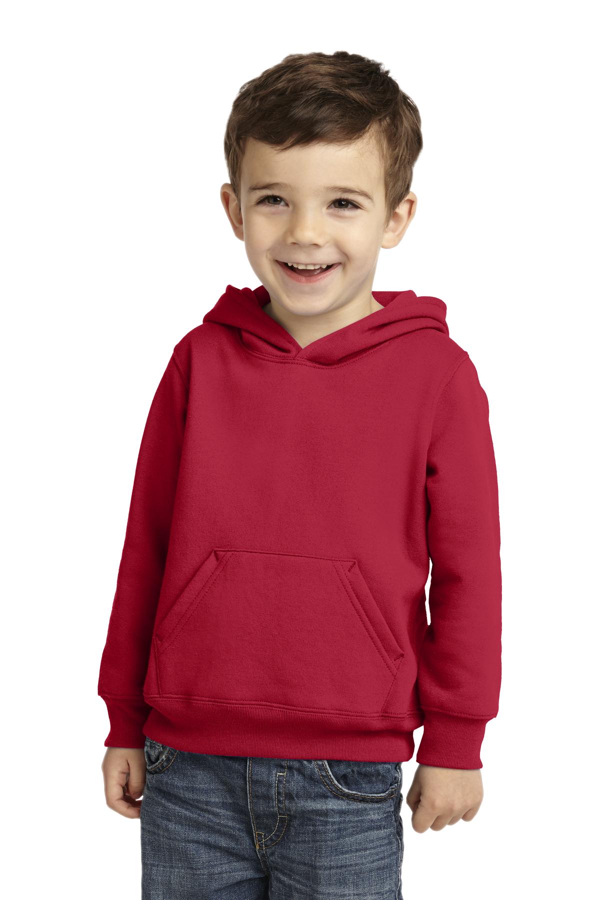 Port & Company ®  Toddler Core Fleece Pullover Hooded Sweatshirt. CAR78TH