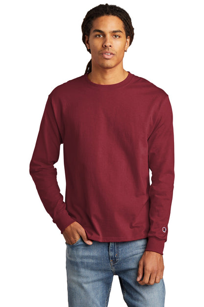 Champion  ®   Heritage 5.2-Oz. Jersey Long Sleeve Tee CC8C