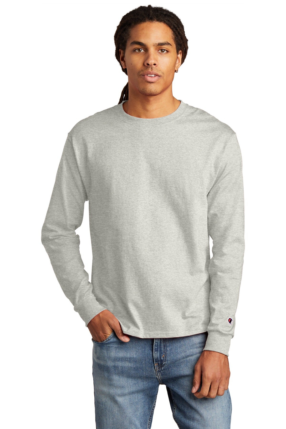 Champion  ®   Heritage 5.2-Oz. Jersey Long Sleeve Tee CC8C