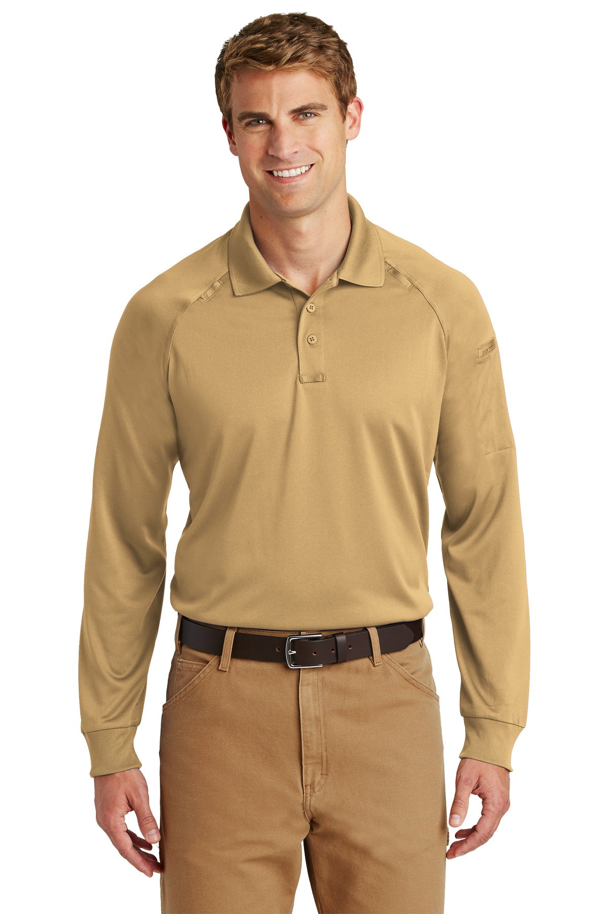 CornerStone ®  - Select Long Sleeve Snag-Proof Tactical Polo. CS410LS