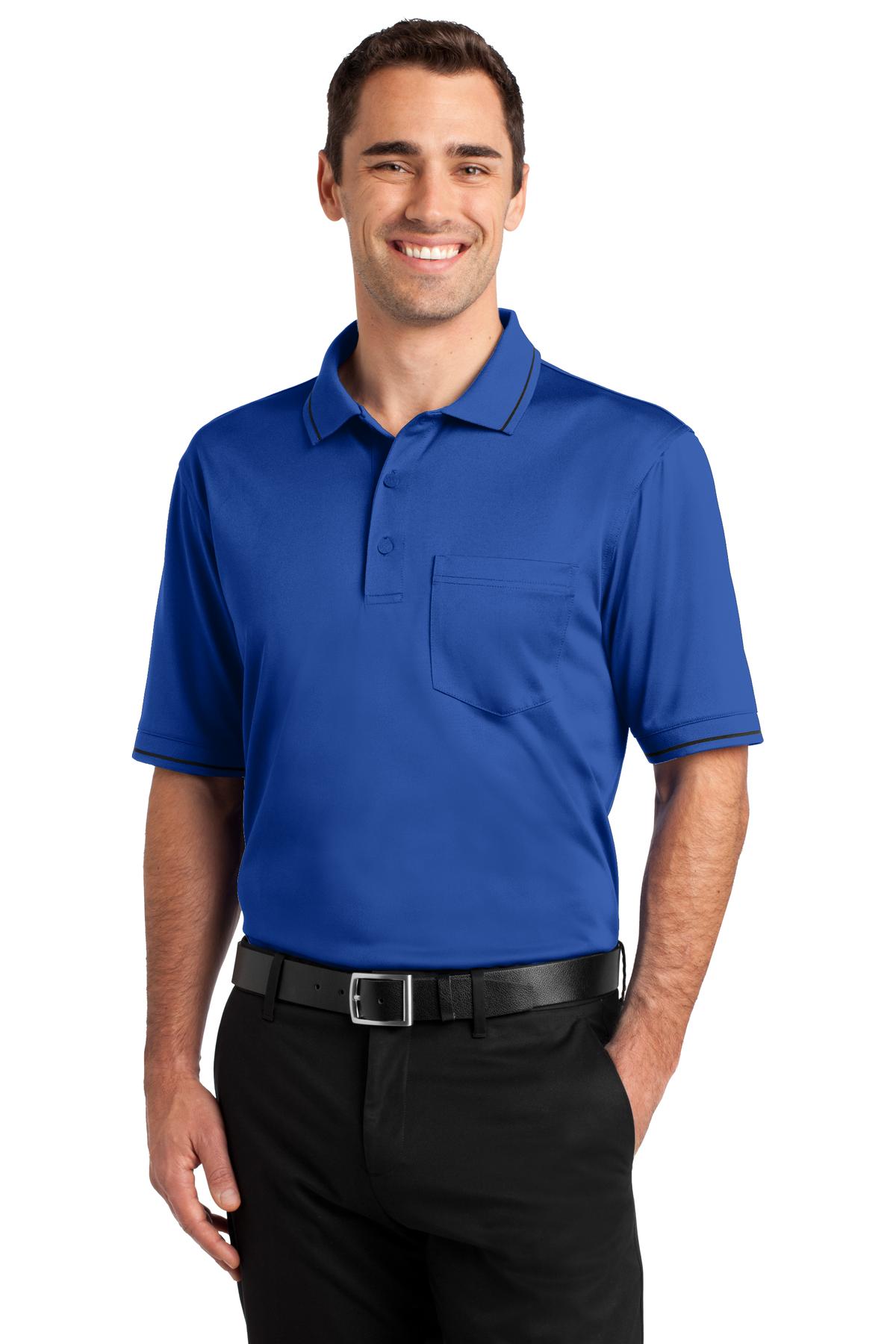 CornerStone ®  Select Snag-Proof Tipped Pocket Polo. CS415