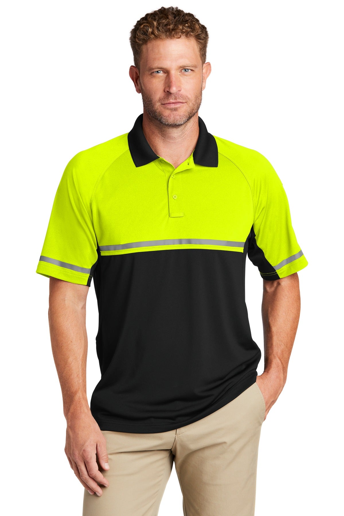 CornerStone  ®  Select Lightweight Snag-Proof Enhanced Visibility Polo CS423