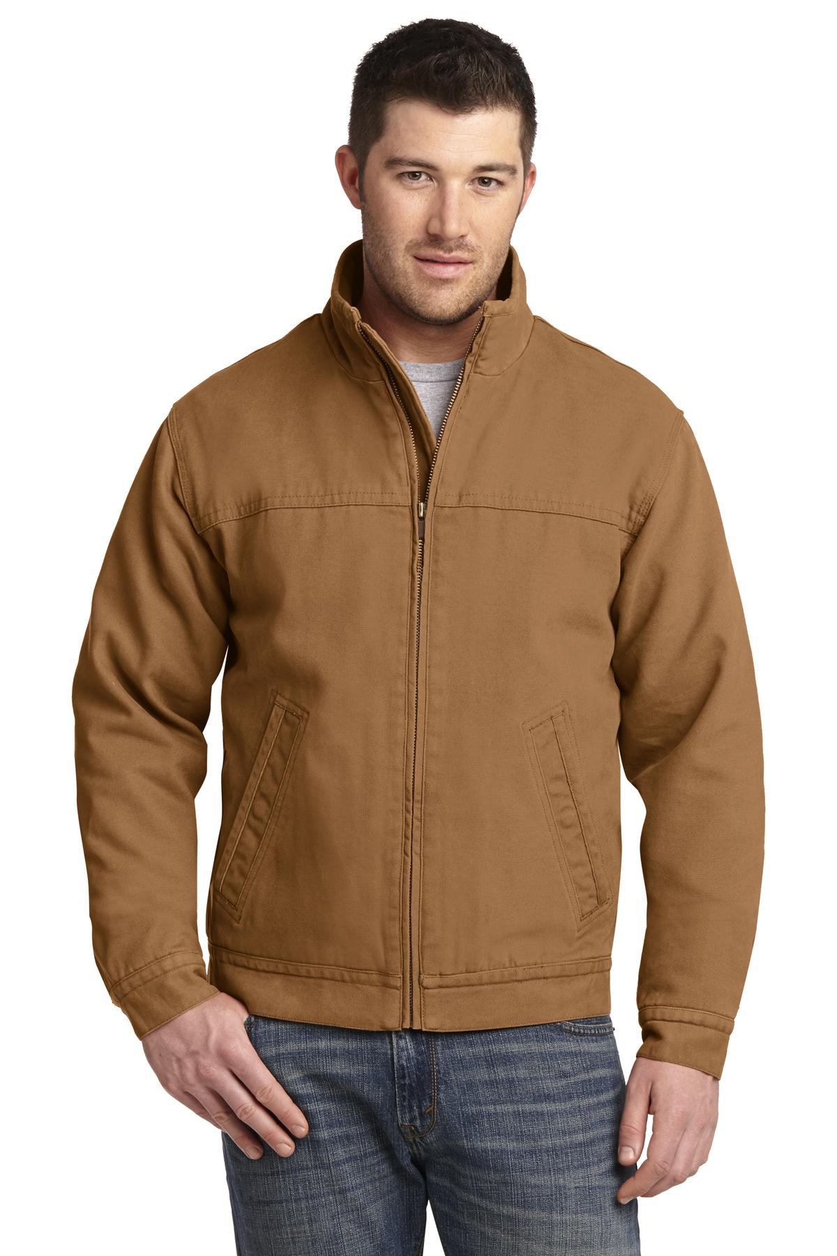 CornerStone ®  Washed Duck Cloth Flannel-Lined Work Jacket. CSJ40