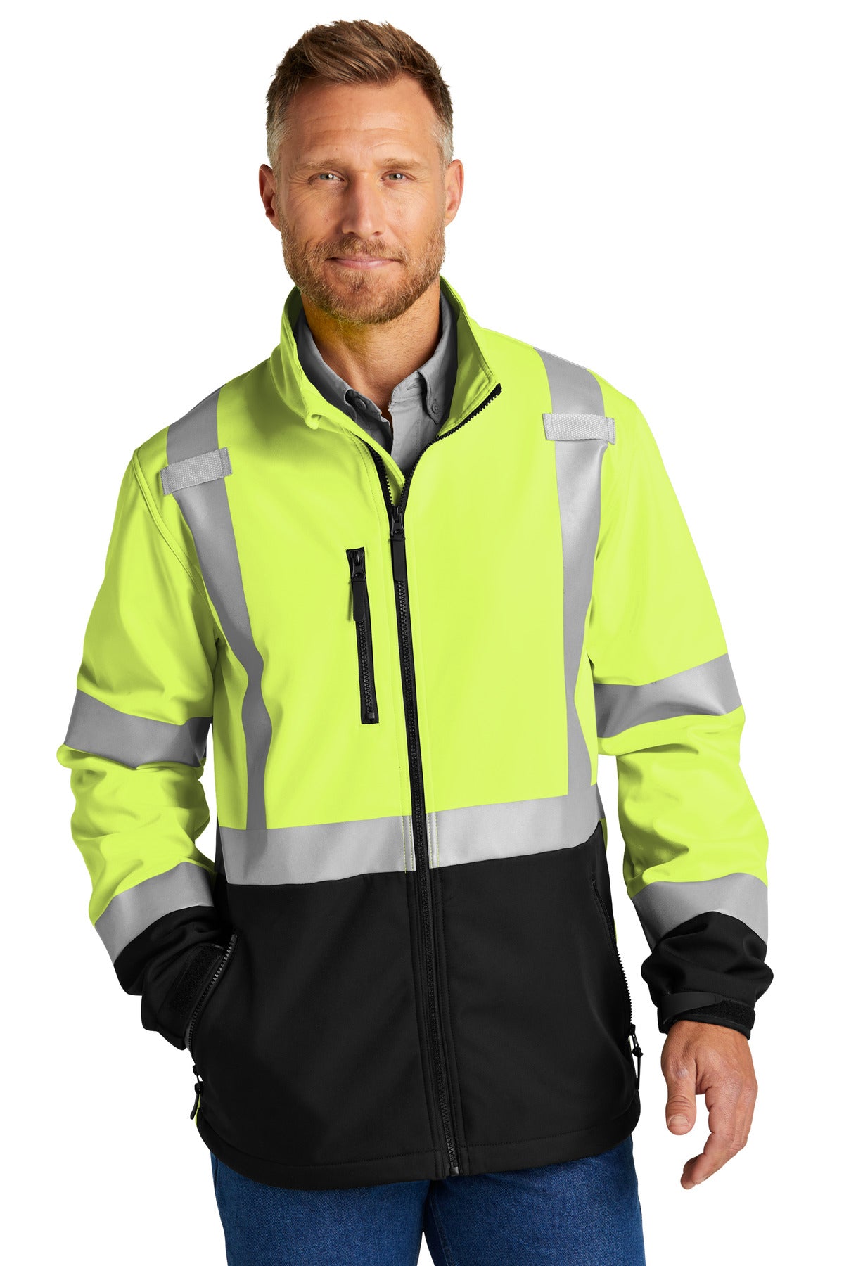 CornerStone ®  ANSI 107 Class 3 Soft Shell Jacket CSJ503