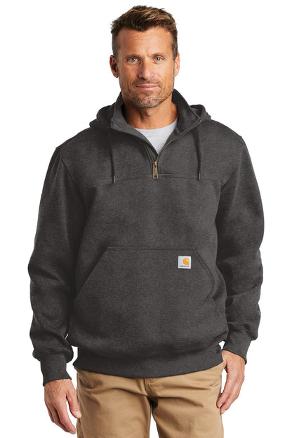 Carhartt  ®  Rain Defender  ®  Paxton Heavyweight Hooded Zip Mock Sweatshirt. CT100617