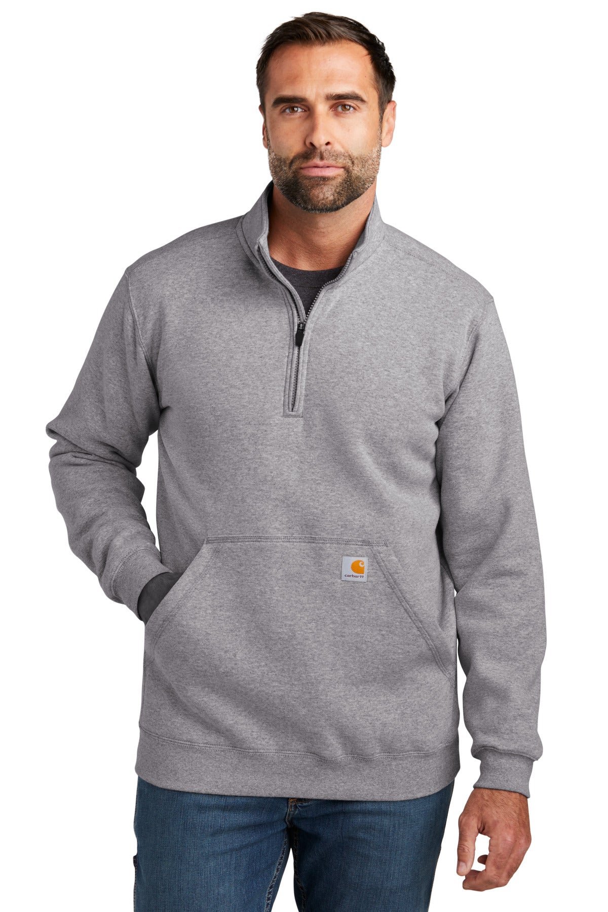 Carhartt® Midweight 1/4-Zip Mock Neck Sweatshirt CT105294