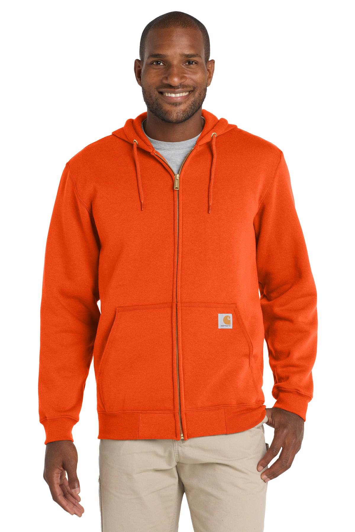 Carhartt  ®  Midweight Hooded Zip-Front Sweatshirt. CTK122