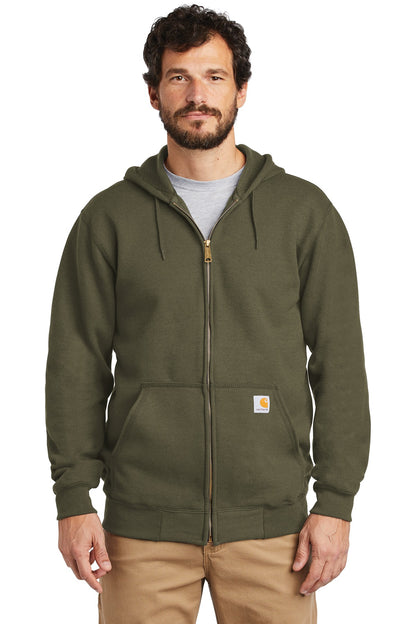 Carhartt ® Midweight Hooded Zip-Front Sweatshirt. CTK122