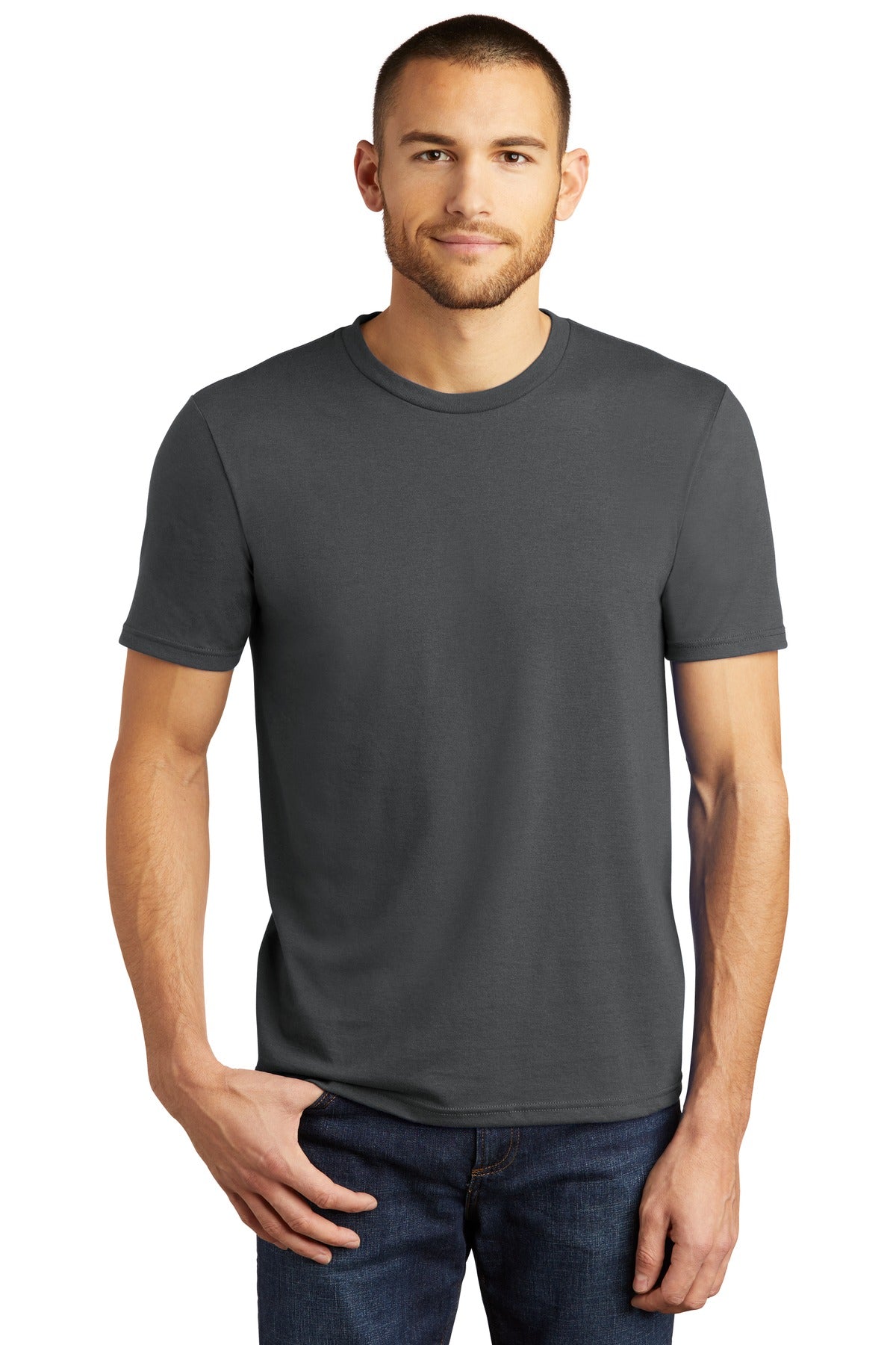 District  ®  Perfect Tri ® Tee. DM130 - Charcoal