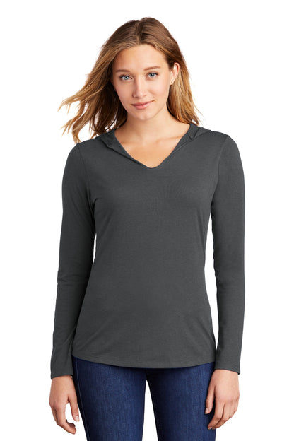 District® Women's Perfect Tri® Long Sleeve Hoodie. DM139L