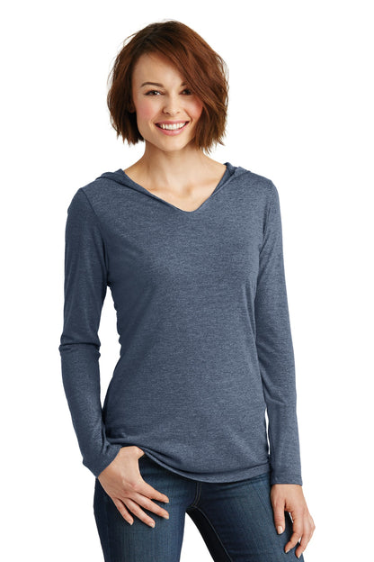 District® Women's Perfect Tri® Long Sleeve Hoodie. DM139L