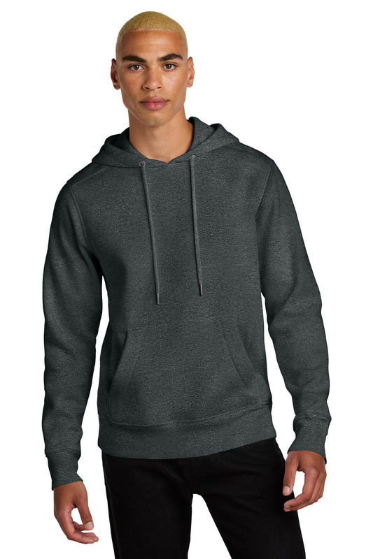 District  ®  Perfect Weight  ®  Fleece Hoodie DT1101 - Heathered Charcoal