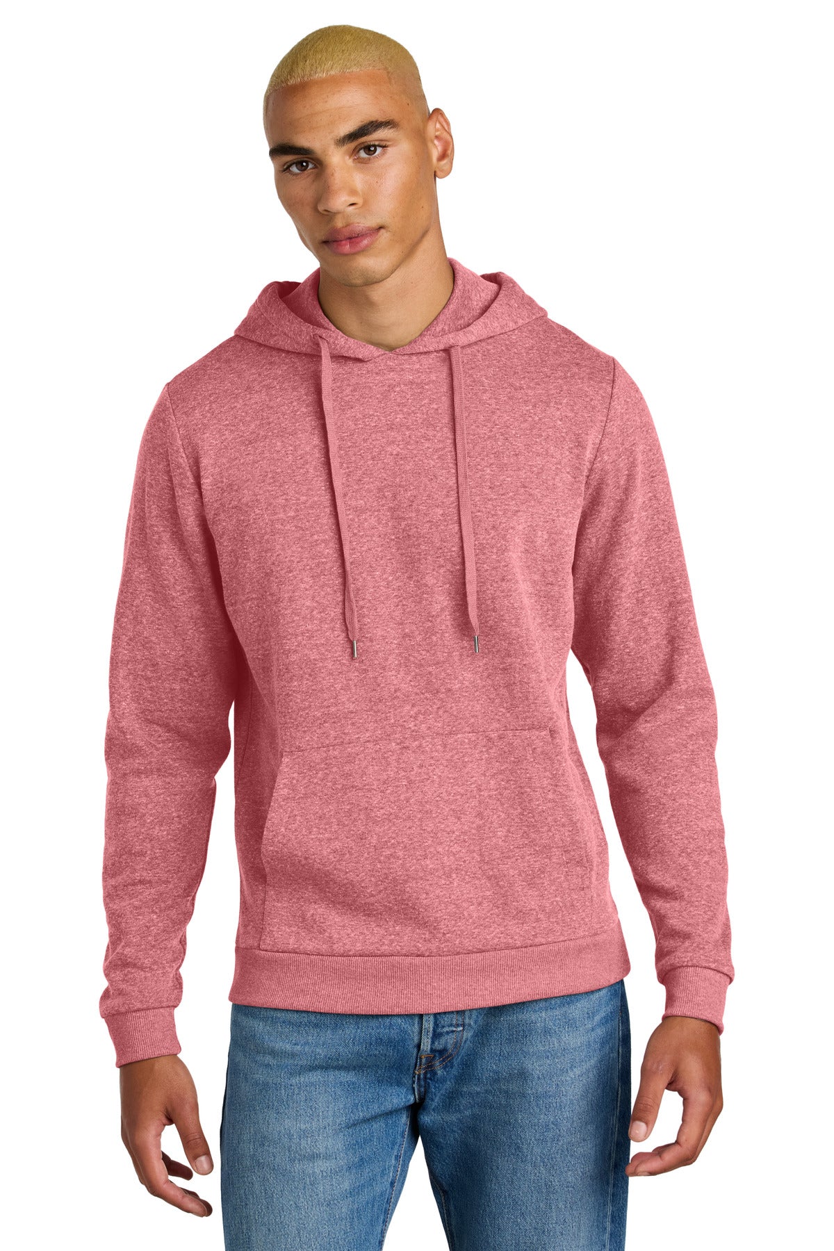 District ®  Perfect Tri ®  Fleece Pullover Hoodie DT1300 - Red Frost