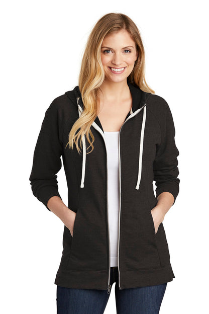 District ® Women's Perfect Tri ® French Terry Full-Zip Hoodie. DT456