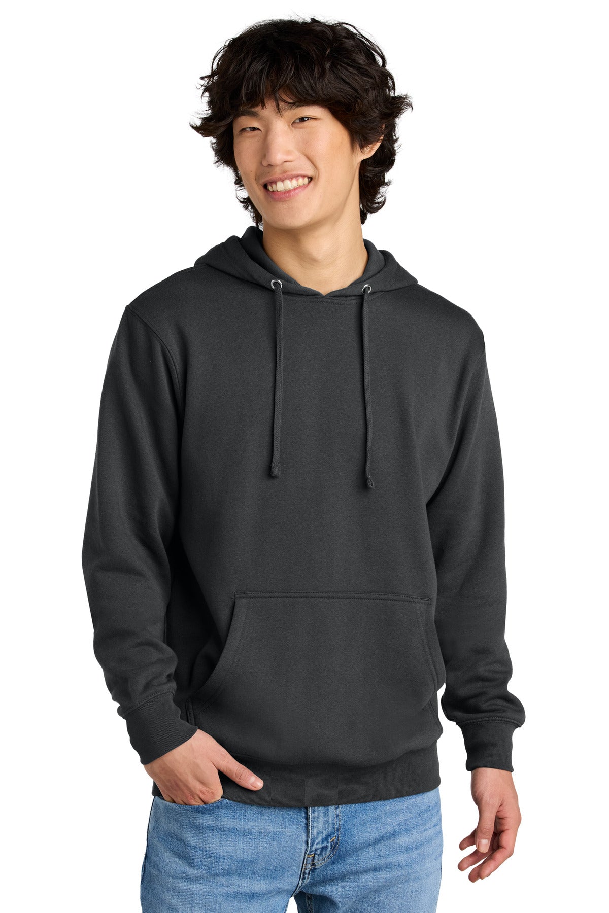 District® V.I.T.™Fleece Hoodie DT6100 - Charcoal