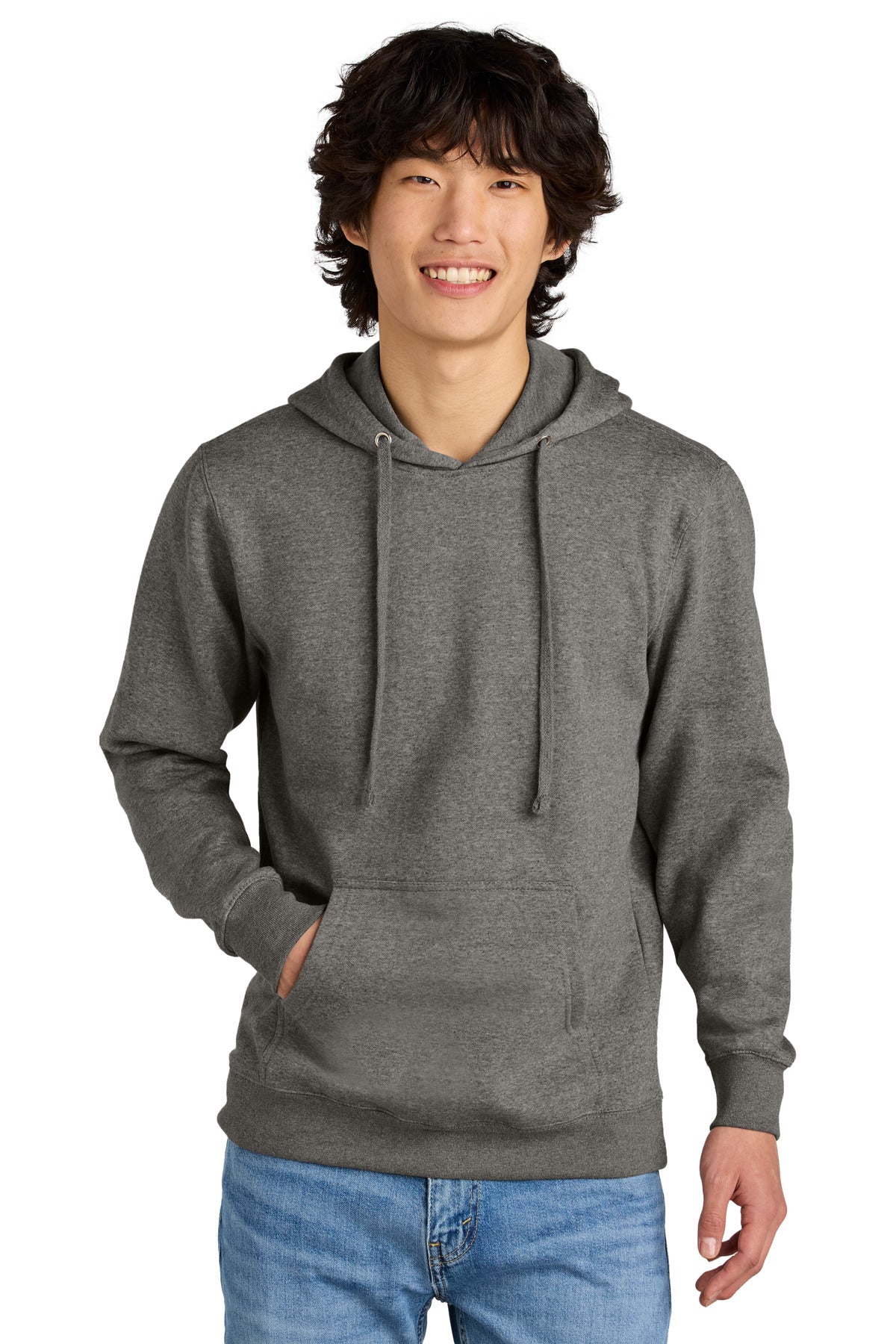 District® V.I.T.™Fleece Hoodie DT6100 - Grey Frost