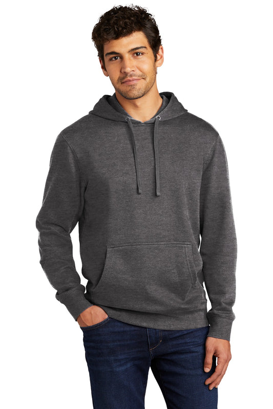 District® V.I.T.™Fleece Hoodie DT6100 - Heathered Charcoal