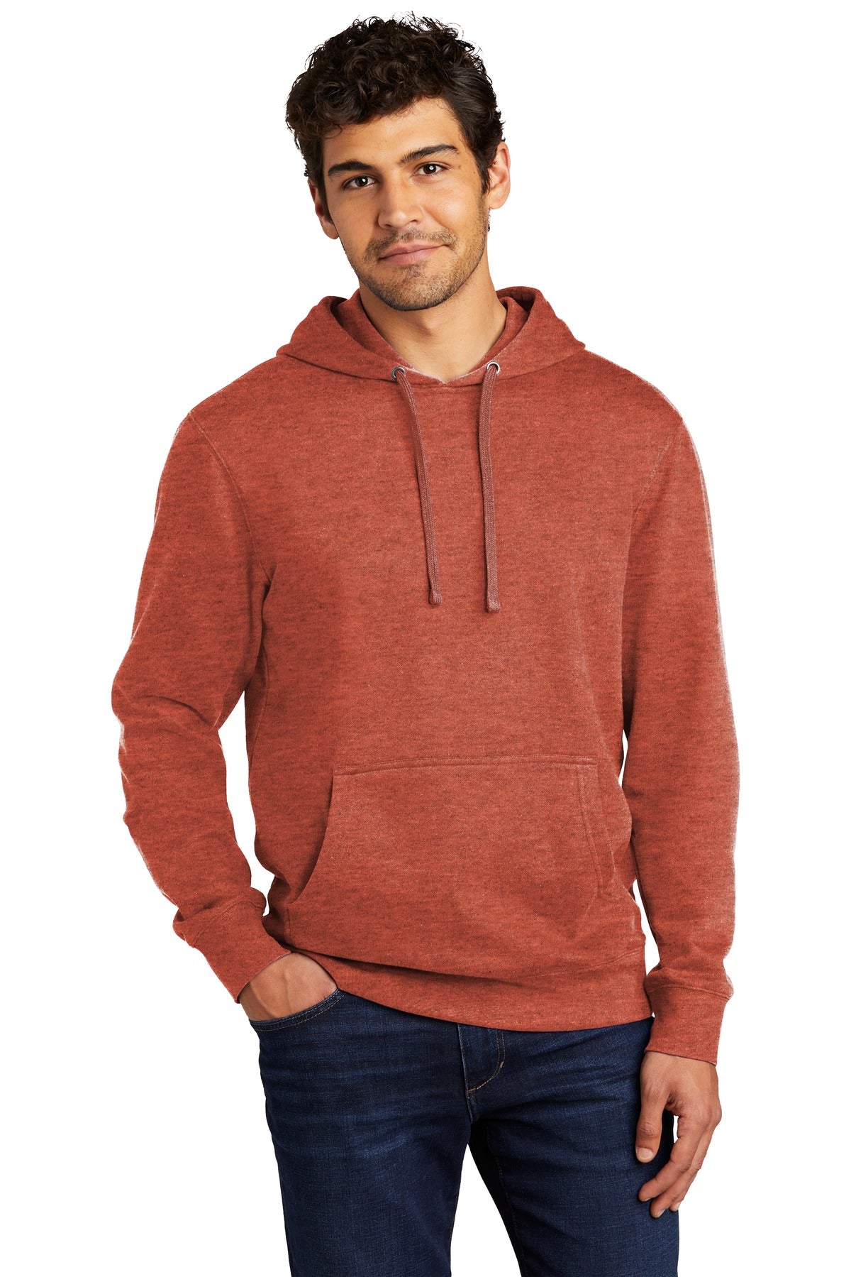 District® V.I.T.™Fleece Hoodie DT6100 - Heathered Russet