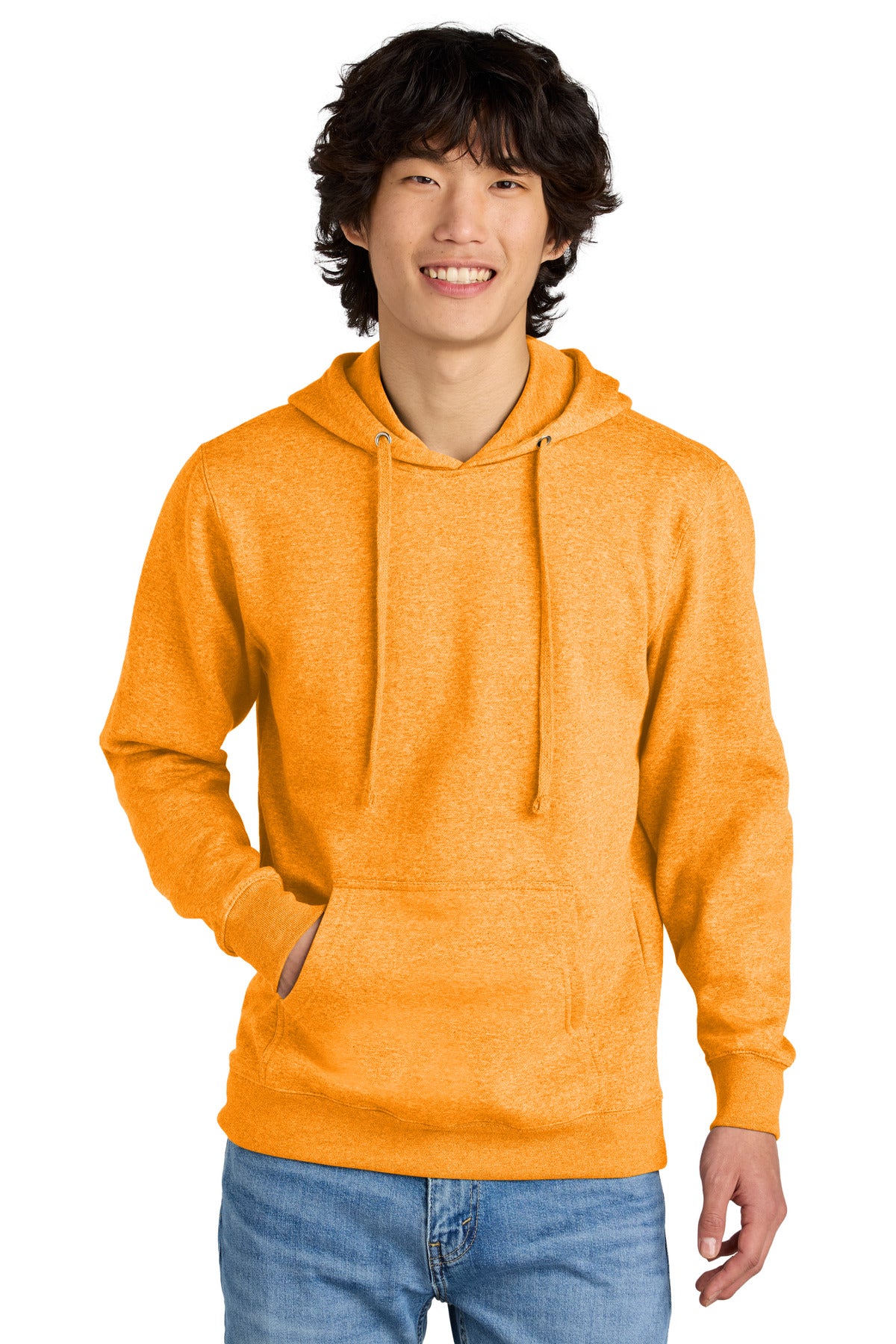 District® V.I.T.™Fleece Hoodie DT6100 - Marigold Heather