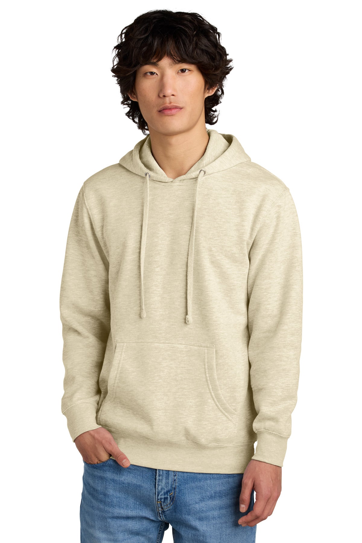 District® V.I.T.™Fleece Hoodie DT6100 - Oatmeal Heather