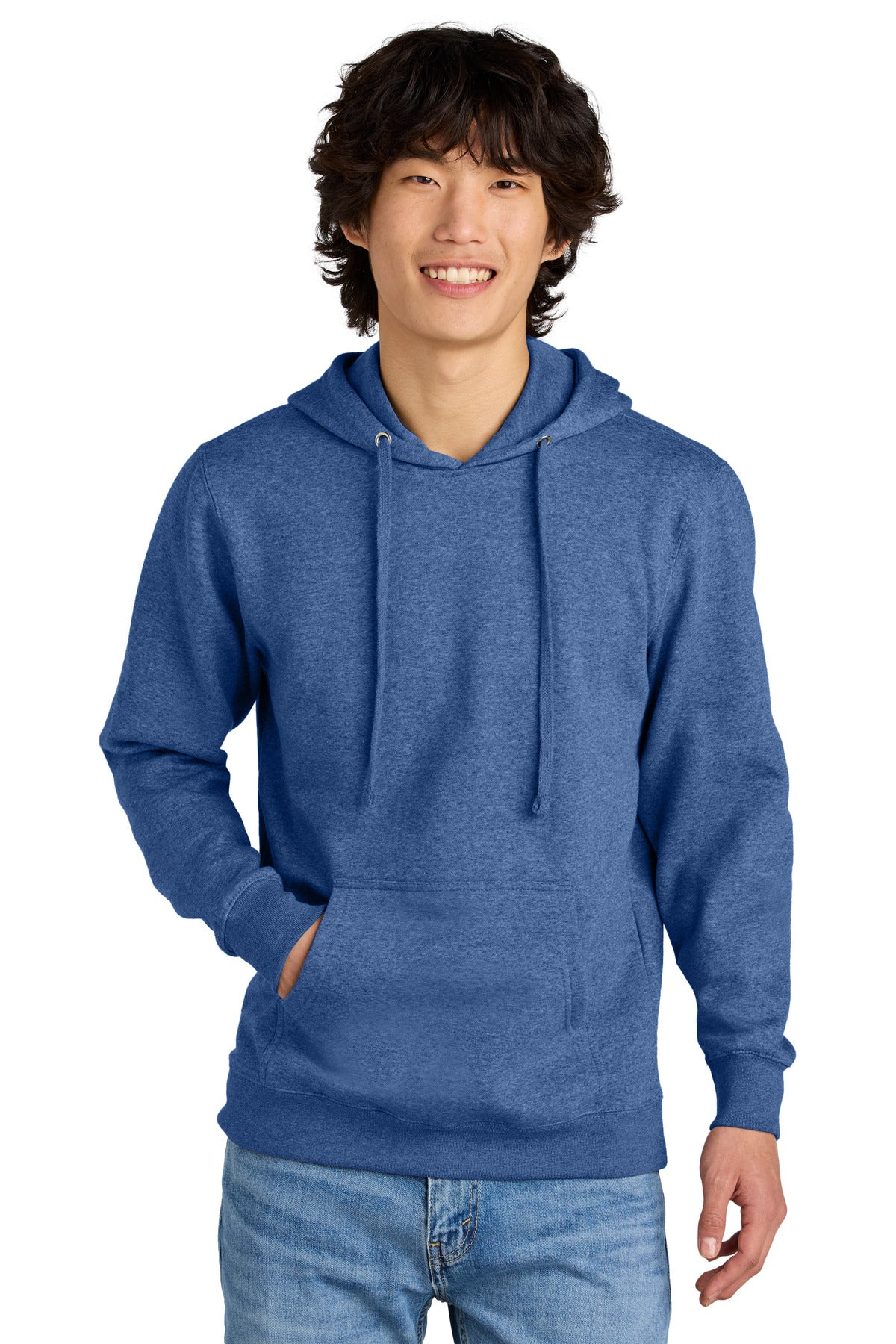 District® V.I.T.™Fleece Hoodie DT6100 - Royal Frost