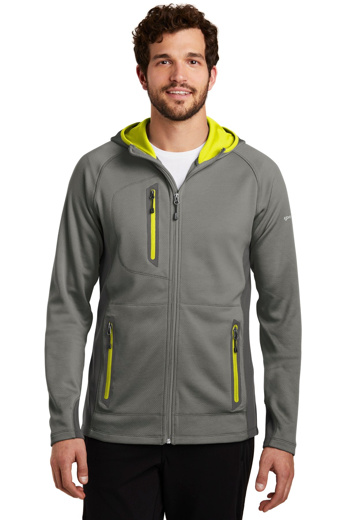 Eddie Bauer  ®  Sport Hooded Full-Zip Fleece Jacket. EB244