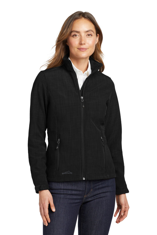 Eddie Bauer ®  Women's Shaded Crosshatch Soft Shell Jacket. EB533