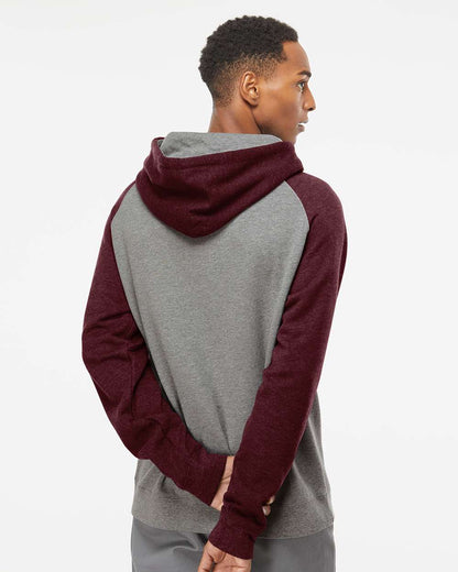 Gunmetal Heather Burgundy