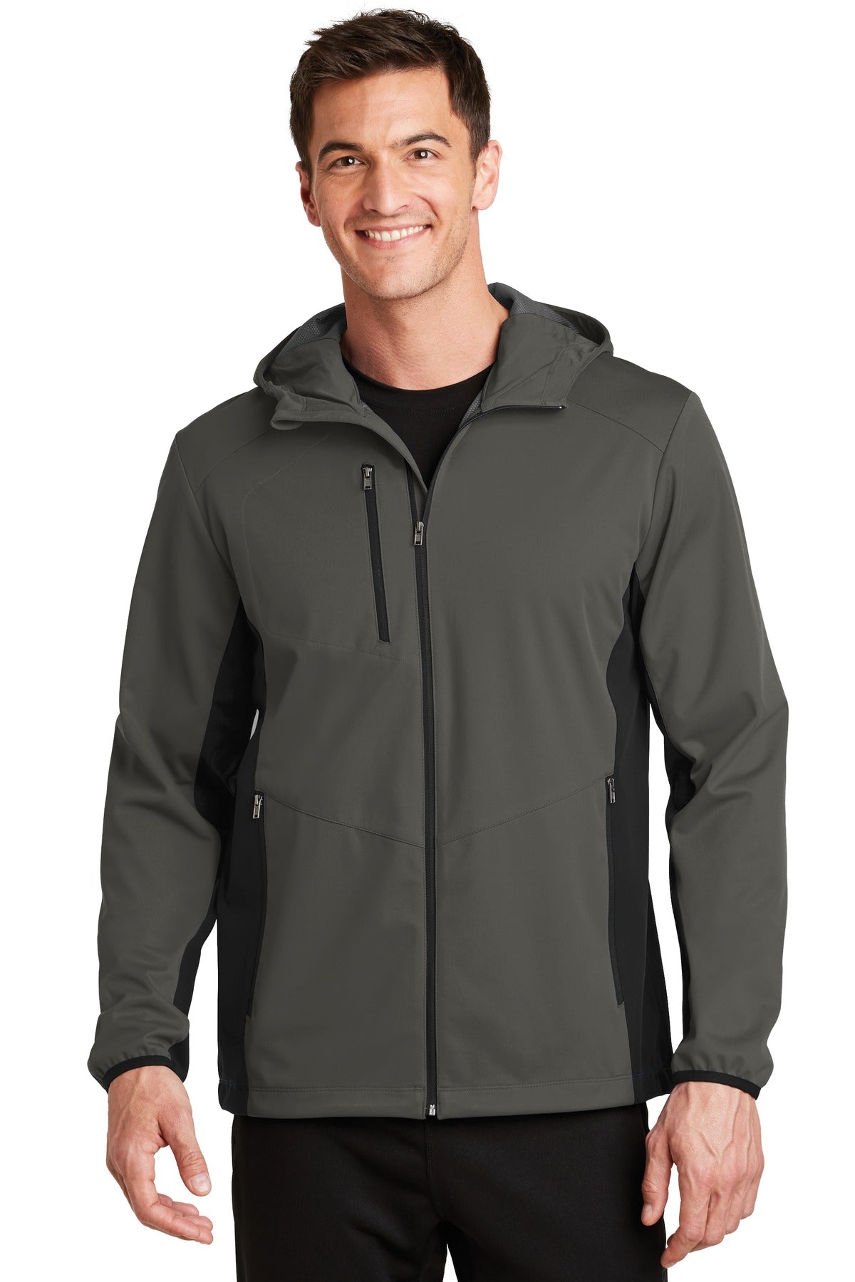 Port Authority ®  Active Hooded Soft Shell Jacket. J719