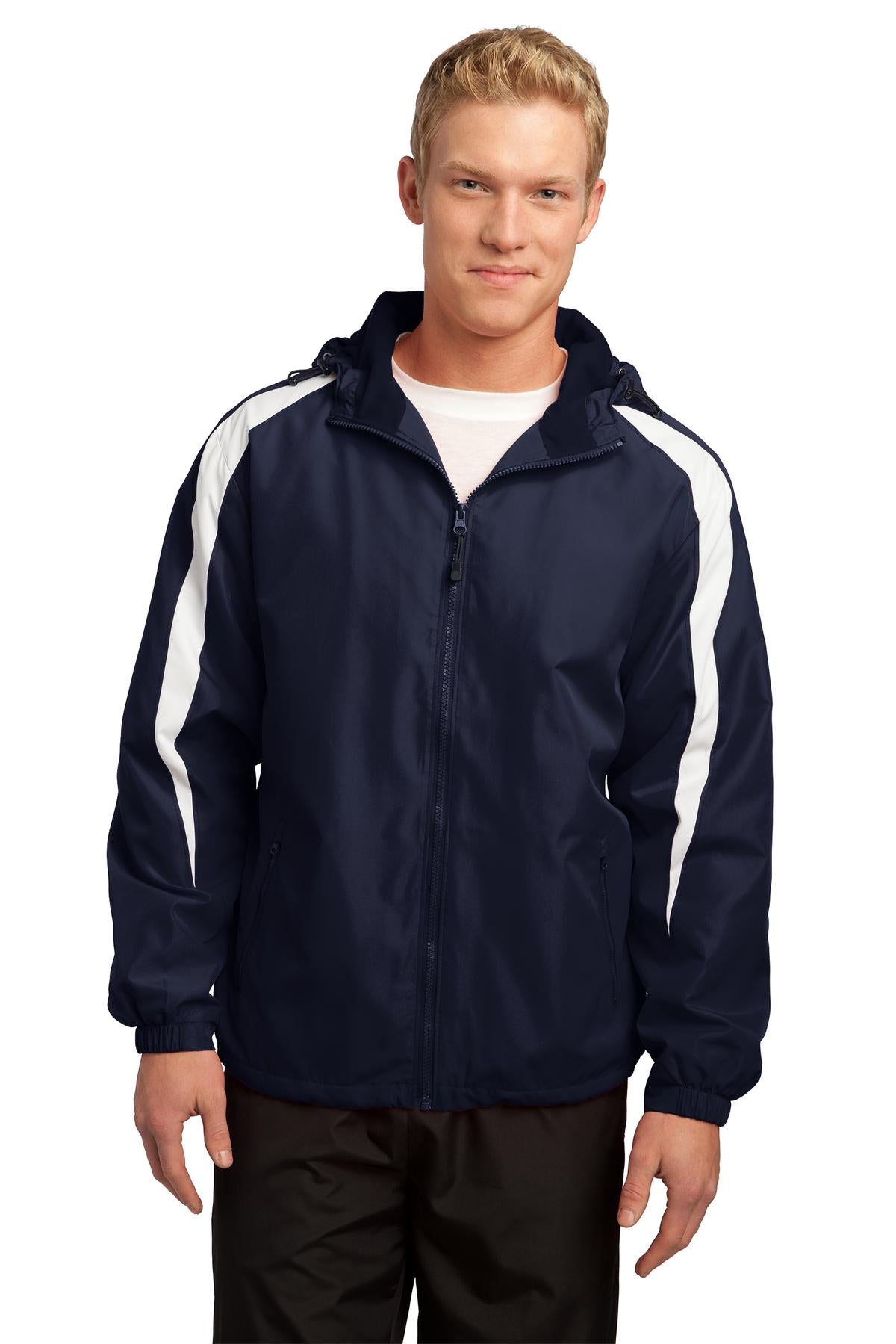 Sport-Tek ®  Fleece-Lined Colorblock Jacket. JST81