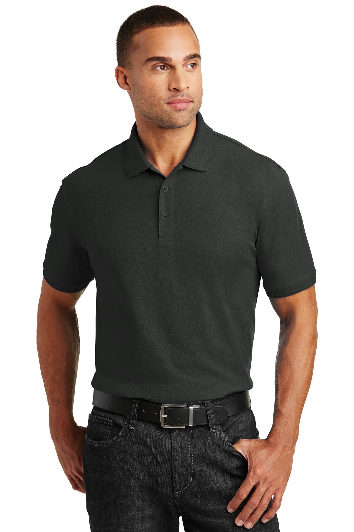 Port Authority ®  Core Classic Pique Polo. K100 - Deep Black