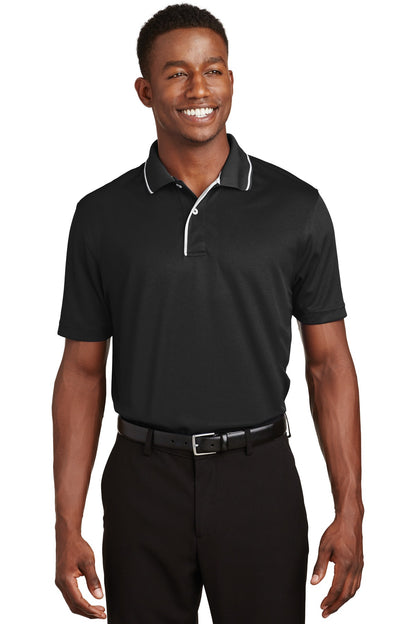 Sport-Tek ®  Dri-Mesh ®  Polo with Tipped Collar and Piping.  K467