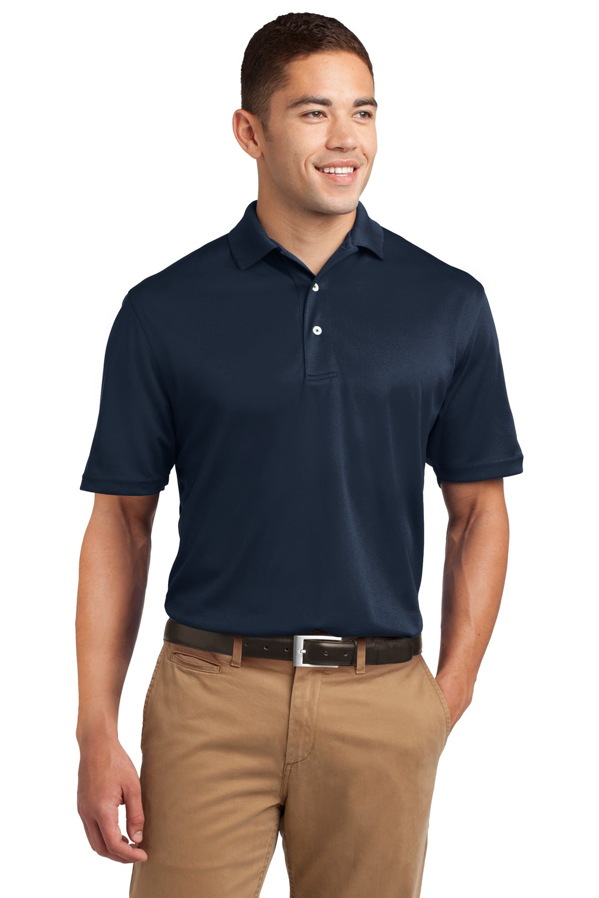 Sport-Tek ®  Dri-Mesh ®  Polo.  K469 - Navy