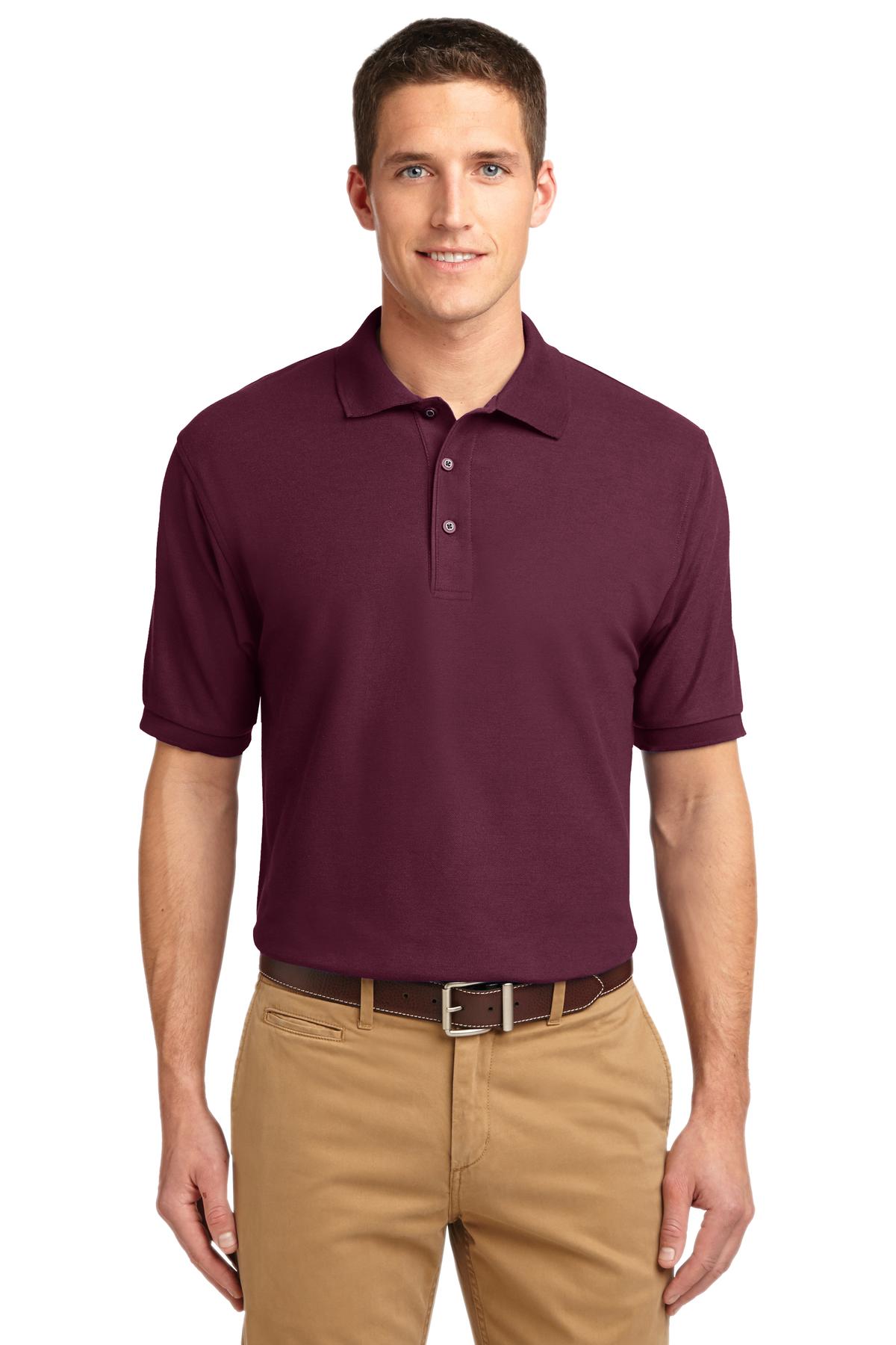 Port Authority ®  Silk Touch™ Polo K500 - Burgundy