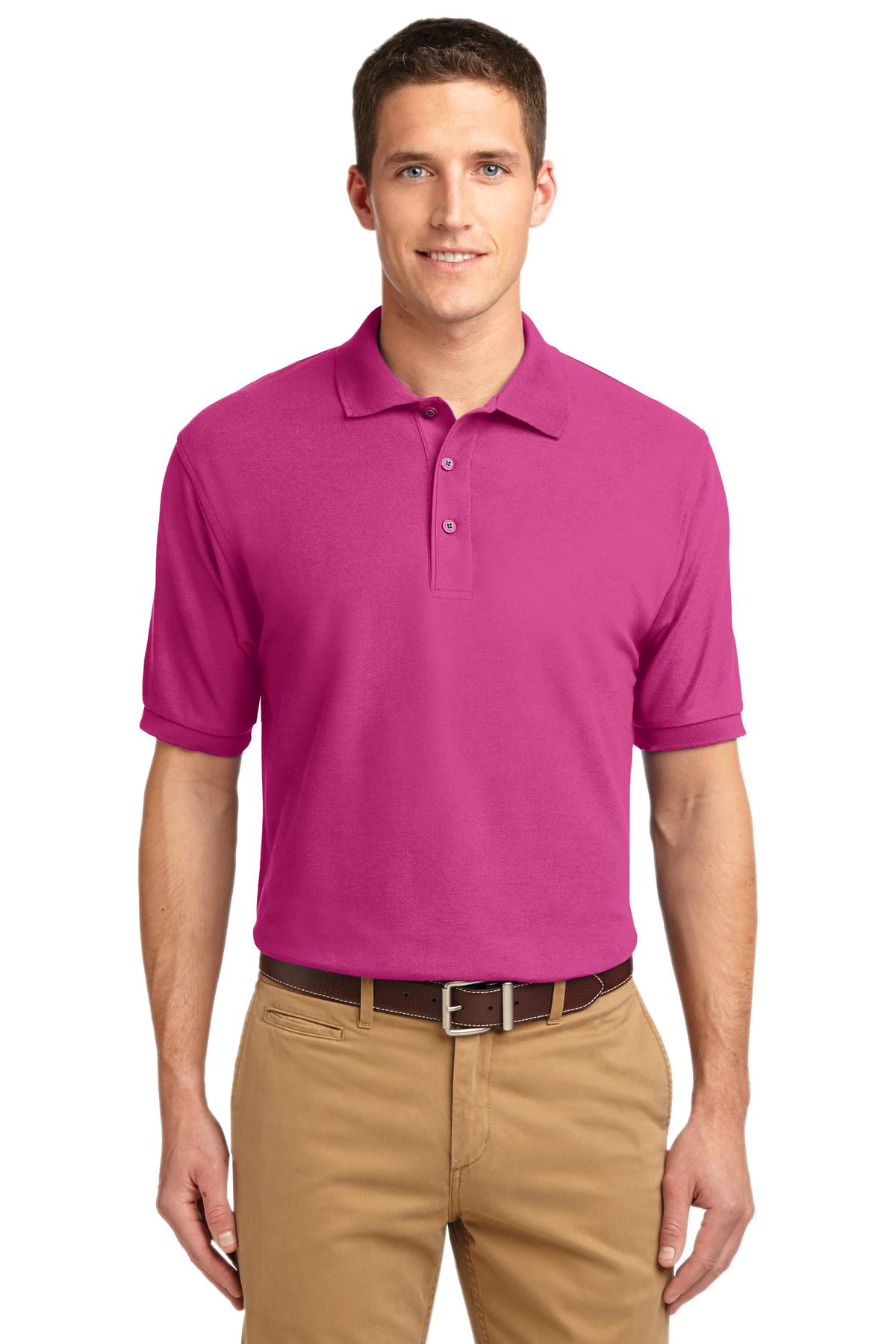 Port Authority ®  Silk Touch™ Polo K500 - Tropical Pink