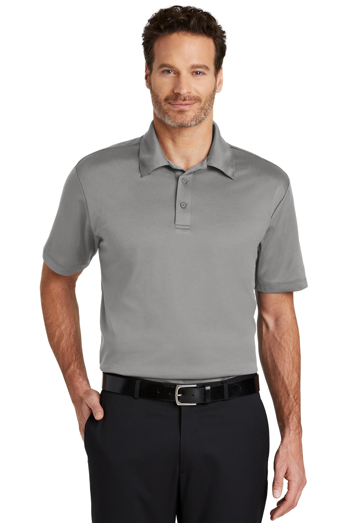 Port Authority ®  Silk Touch™ Performance Polo. K540 - Gusty Grey